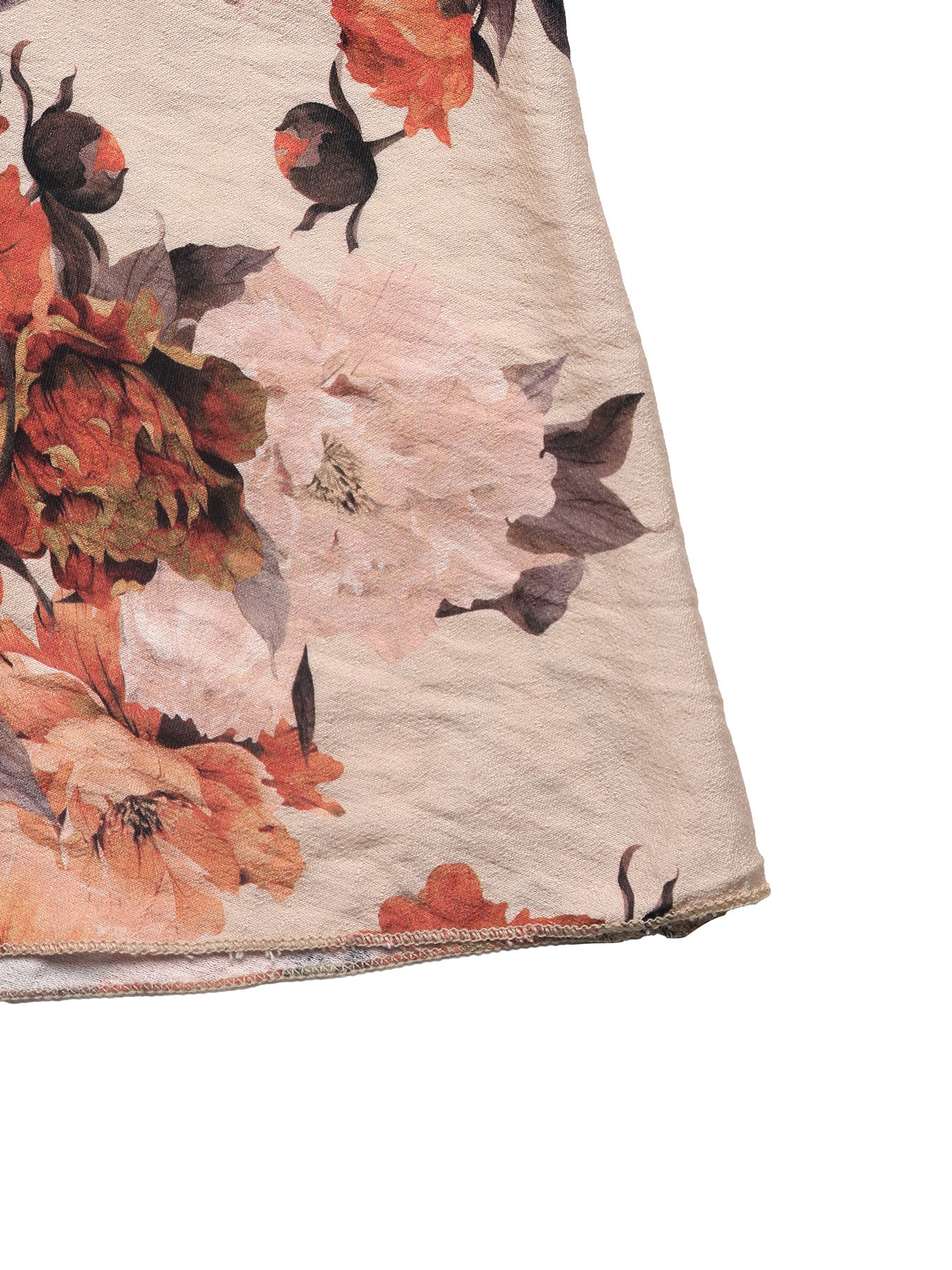 Retro French Romantic Elegant Printed Dress