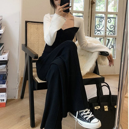 Loose Slimming And Straight Casual Wide-leg Pants